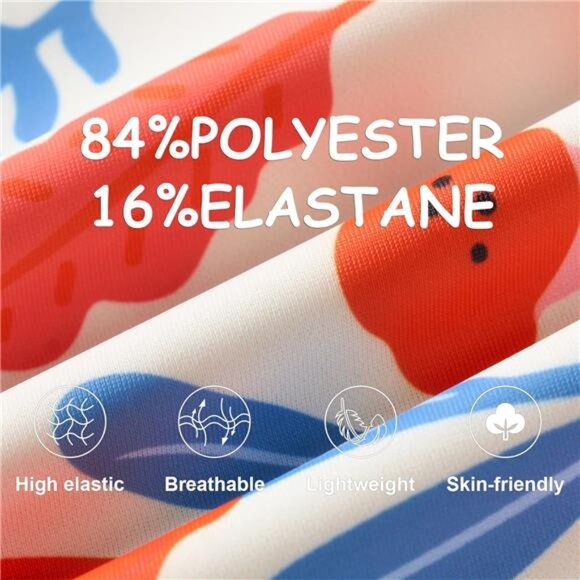 Girls One Piece Swimsuits Toddler Bathing Suit‎ Little Kids Cute Summer Swimwear - Picture 4 of 5